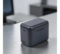 ReachMall Insta360 X5 Battery Charging Case, Portable Multi-Functional ABS Storage Box for Efficient Power & Protection, Compact Black