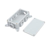 ReachMall IP68 Waterproof Junction Box, ABS Outdoor Cable Connector for WAGO221 2P 3P 5P Terminals, Grey