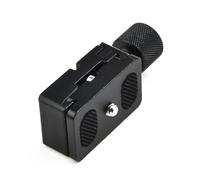 ReachMall K30 Lens Collar Clamp with 1/4" QR Plate, 30mm Arca-Swiss Compatible for Benro Sirui RRS Tripods, Aluminium