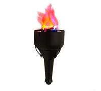 ReachMall LED Flame Torch Light, 4-In-1 Handheld Or Hanging Lamp With Simulated Fire Effect, Camping Halloween Parties Decor