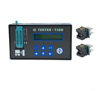 ReachMall LED Integrated Circuit Tester, Transistor Digital Testers, Electronic Component Testers, Diode Detector, IC Chip Detector(package)