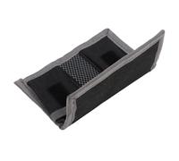 ReachMall Lithium Battery Storage Bag, Waterproof Nylon Case for LP-E6 LP-E8 NP-FW50 EN-EL14 EN-EL15, Shockproof Pouch for Camera Batteries, Grey