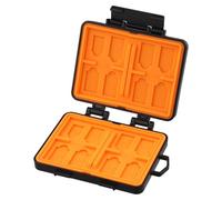 ReachMall Memory Card Case, 24 Slots Storage Box for SD/TF/Nano SIM, Waterproof Shockproof Holder for DJI Insta360 Camera
