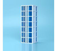 ReachMall N Scale Building Models Create an Office Apartment for Your Train Scenario with This Kit (G01)