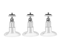 ReachMall No-Drill Wall Mount for Mi and Fluorite 360 Camera, Indoor Outdoor Plastic Stand Kit, White, 2 Pack