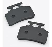 ReachMall Pair Disc Brake Pads Semi-Metallic High Temp Resistant Quiet For E-Bike Electric Bike Motorcycle Scooter Driving Safety