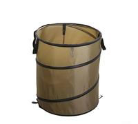 ReachMall Portable Foldable Trash Can with Clip Closure, Made from Oxford Cloth for Car and Outdoor Use, Easy to Store (S)
