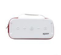 ReachMall Portable Switch Travel Carry Case, Storage Bag for Switch 2, EVA + PU Large Capacity Hard Shell Carrying Case for Switch 2 Accessories(White)