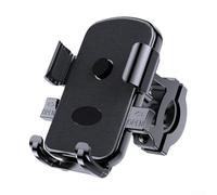ReachMall Premium Motorcycle Phone Holder with Strong Grip, Shockproof Design for Safer Riding (Handlebars)