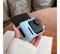 ReachMall Protective Frame for Insta360 GO Ultra, Shockproof Snap-On Cage with Cold Shoe Mount, Quick Release Accessory