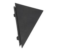 ReachMall Rear Left Door Pillar Molding Cover for Hyundai Sonata 2009-2014, Black Plastic Triangle Trim Panel