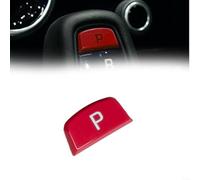 ReachMall Red Gear Shift Lever P Button Cover, Parking Button Cap Letter P Button For Jaguar For F-Type 2013-2020 LR086213