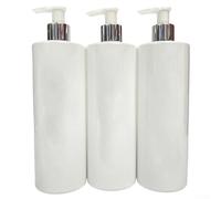 ReachMall Reusable Pump Dispenser Bottles 3PCS of 500ml Capacity for Various Liquids