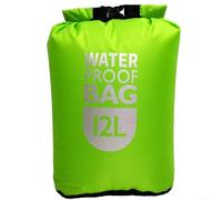 ReachMall Rugged Waterproof Sack Bag Ideal for Boaters and for Kayakers Convenient Travel Accessory (Green12L)
