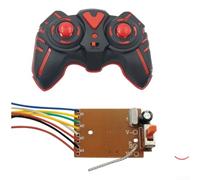 ReachMall Seven-Channel Remote Control Circuit Board PCB for RC Cars DIY Electronics Kit STEM Learning Tools Blue(Wiring (red))