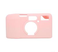 ReachMall Silicone Case for Kodak Snapic A1 Camera Shockproof Cover Soft Protective Skin Anti-Scratch Sleeve Travel Pouch Black White Pink(Pink2)