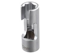 ReachMall Slotted Oxygen Sensor, 3/8" Square Drive, Ratchet Tool, Drive Socket Set, Metric Socket Set, Open Oil Pipe Disassembly Sleeve(15mm)