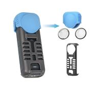 ReachMall Soft Silicone Lens Cover for Insta360 X4 Air, Shockproof Protective Case with Easy Installation, 5x5x5cm, Black