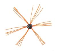 ReachMall Sooteater Chimney Cleaning Kit, Nylon Chimney Cleaner, Sweep Inner Wall Cleaning Brush Flexible Brush Head, Brush Length 30Mm