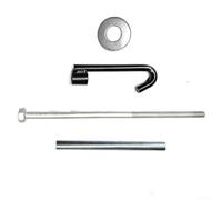 ReachMall Spare Wheel Carrier Hook, Spare Tire Holder, Spare Tire Bracket Bolt Hook Kit, Tyre And Rim Stands Accessories, Tyre Replacement