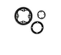 ReachMall SRAM S1000 Chainset, 44/33/22T GXP Triple Chainring 104BCD for 3x10 Speed MTB, Black