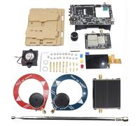 ReachMall V5A Full Band Radio Kit, DIY Full Radio V5A Kit FM AM SW Aviation, UHF Functionality For Exploring FM/AM/SW Frequencies (B)