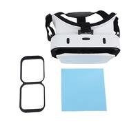ReachMall VR Headset for iOS & Android, Adjustable PD & Focus VR Glasses 4.7-7.0 Inch, Immersive Gaming Movie Education, ABS Lightweight White