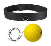 React Boxing Training Ball - Youth Reflex Practice Equipment, Elastic Band Set, Dynamic Hand Eye Skill Development Tool Sports Accessory
