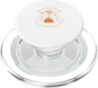 React First Ask Questions Later, Funny Chemistry PopSockets PopGrip for MagSafe