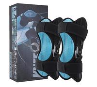 React Knee Braces 2.0, React Knee Braces Spring Loaded, Protective Gear Booster, Adjustable Compression Knee Support Brace, Knee Pain for Men and Women (Color : A Pair, Size : M)