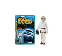 Reaction Back to The Future Doc Brown 3.75 Inch Action Figure
