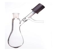 Reaction Bottle 4mm High Vacuum PTFE Valve FLASK Borosilicate Glass Flask F90 Laboratory Equipment