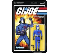Reaction G.I. Joe Cobra Commander figure Super7 13656