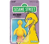 Reaction Sesame Street Big Bird toy figure Super7 60131