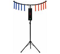 Reaction Stick Arcade Game - Hand-Eye Coordination Training Machine with LED Digital Counter, 10 Adjustable Speed Levels, Reflex Catch Challenge for Parties and Events