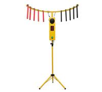 Reaction Stick Arcade Game - Hand-Eye Coordination Training Machine with LED Digital Counter, 10 Adjustable Speed Levels, Reflex Catch Challenge for Parties and Events