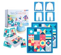Reaction Training Board Game Dual Player Mode Wear Resist Graphic Color Matching Reusable Thinking Puzzle Toy Shape Educational for Family Gatherings Travel Outdoor Excitement Activities