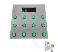 Reaction Training Game, Adjustable Speed & Score, Whack-a-Mole Trainer for Home Party Arcade