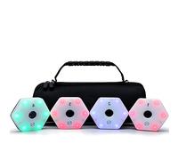 Reaction Training Light, Agile Reaction Training Lamp Set, Quick Response Training Lights with App Exercises Lights, Improves Reaction Time & Agility for Athletes, Trainers