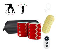 Reaction Training Light, Agile Speed Training Equipment with Remote Control, 4 Modes & 4/6/8 Lamp Hand-Eye Coordination Training with Remote Control 8pcs