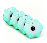 Reaction Training Light, Agility Flash Reflex Trainer, With Bluetooth App And Carrying Case, Portable Speed Reaction Trainer, For Basketball, Soccer, Boxing And Physical Therapy