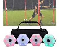 Reaction Training Light for Speed, Agility & Cognitive Drills - Smart Training for Athletes, Trainers, Therapists & Coaches - App Access Included
