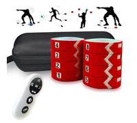 Reaction Training Light Kit with 8 Lamps, Enhances Speed Agility and Reaction Time, Features 4 Modes and Remote Control, Ideal for All Ages Sports and Fitness Training
