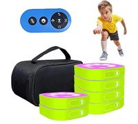 Reaction Training Light, Speed Agility Response Training Lamp with Remote Control, 270° Viewing Angle/10CM Sensing/4 Modes for Sports