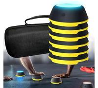 Reaction Training Light System, Bluetooth Agility Training Lights with App for Fast Reflex, Speed and Cognitive Training for Basketball, Football, Boxing, Soccer and Fitness,2Lights