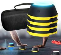 Reaction Training Light System, Bluetooth Agility Training Lights with App for Fast Reflex, Speed and Cognitive Training for Basketball, Football, Boxing, Soccer and Fitness,2Lights