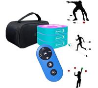 Reaction Training Light, USB Rechargeable Speed Training Device with Remote Control, 4 Modes, 10cm Sensing Distance for Hand-Eye Coordination and Agility Improvement
