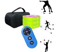 Reaction Training Light, USB Rechargeable Speed Training Device with Remote Control, 4 Modes, 10cm Sensing Distance for Hand-Eye Coordination and Agility Improvement