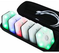 Reaction Training Lights, 4/6/8 Light Quick Response Agile Training Lights, with App, Automatic Brightness Adjustment, Viewing Angle Increased To 270, for Improve Speed Agility Training Boxing Reflex