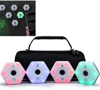 Reaction Training Lights, 4/6/8 Light Quick Response Agile Training Lights, with App, Automatic Brightness Adjustment, Viewing Angle Increased To 270, for Improve Speed Agility Training Boxing Reflex